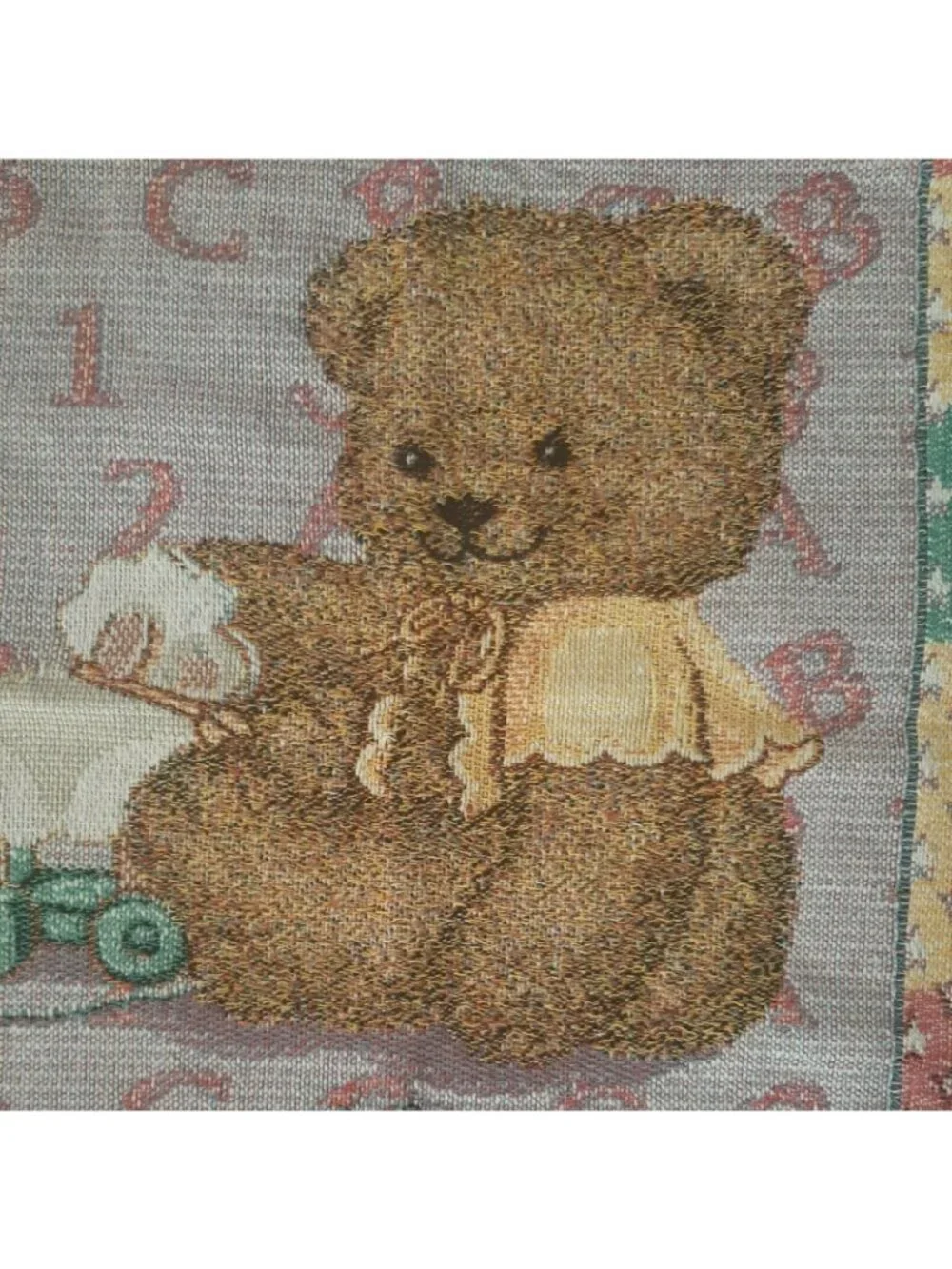 Fuzzy Teddy Baby Bears Throw Blanket Tapestry Afghan 36